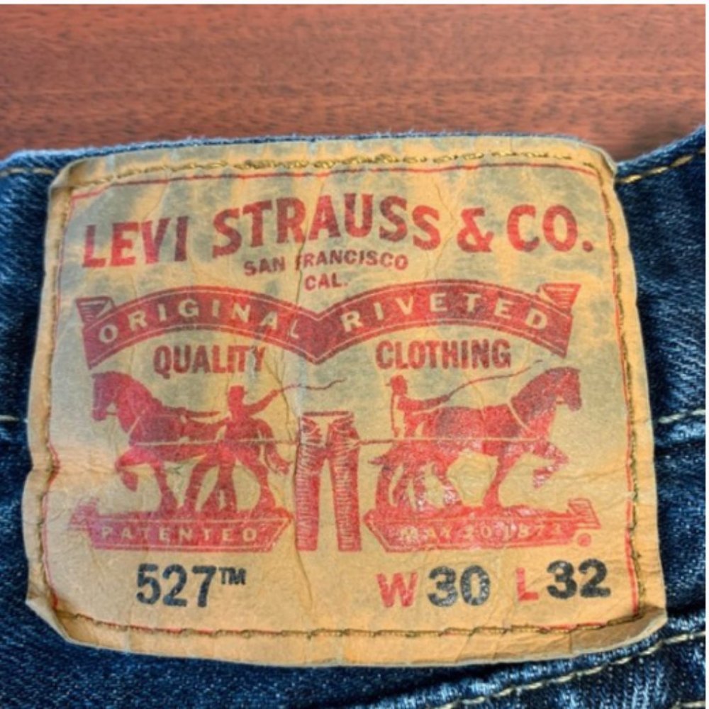 Men's 527 Levi's Boot Cut Jeans - Picture 7 of 7